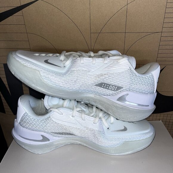 NEW Nike Air Zoom GT Cut White Chrome CZ0175-102 Men Size 7, Womens 8.5 - Picture 2 of 6